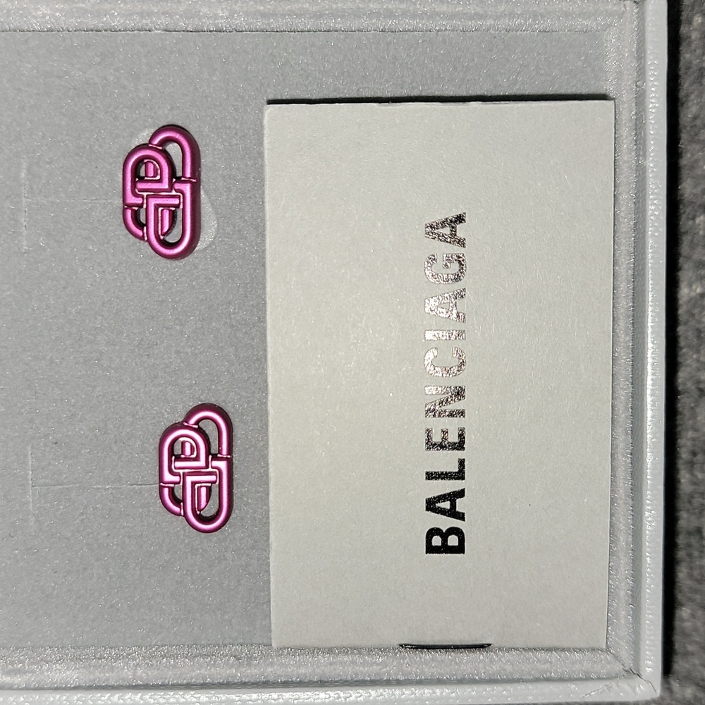 Balenciaga BB XS Stud Earrings